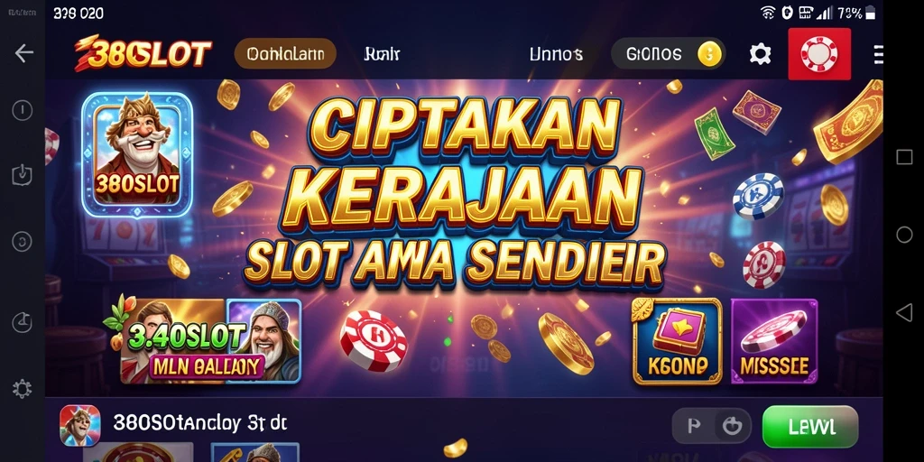 Tampilan gameplay menarik dalam 380SLOT dengan mesin slot yang beragam.