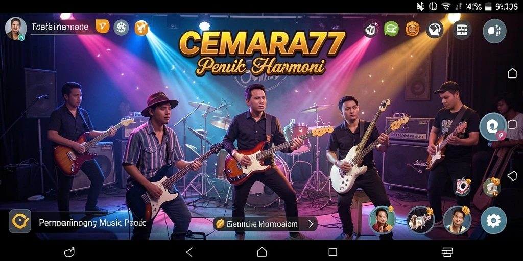 Tampilan gameplay CEMARA77 yang menarik dan interaktif.