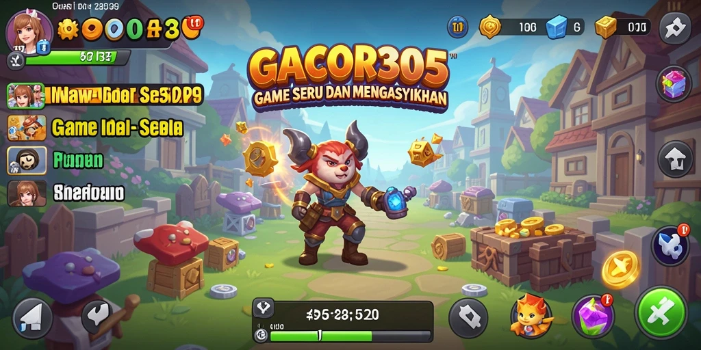 Tangkap momen seru dalam gameplay GACOR305 yang santai.