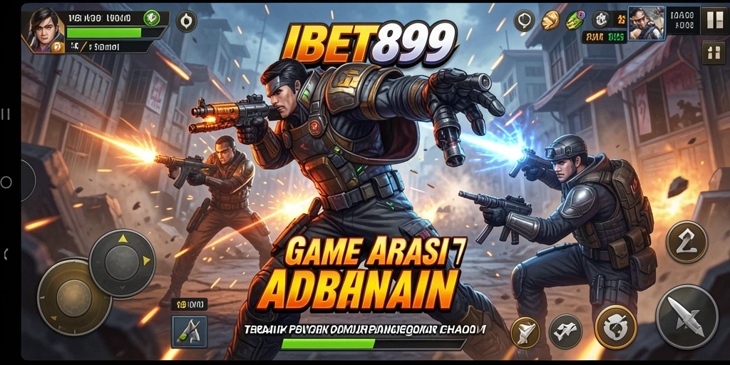 Tampilan permainan aksi yang mendebarkan di IBET899.