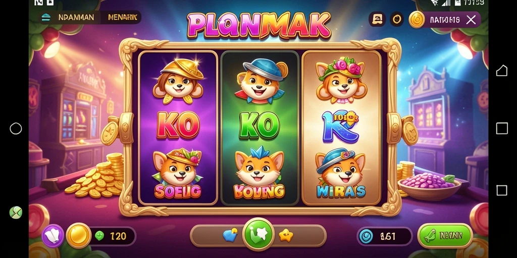 Tampilan gameplay N06 dengan efek visual yang memikat dan fitur menarik.