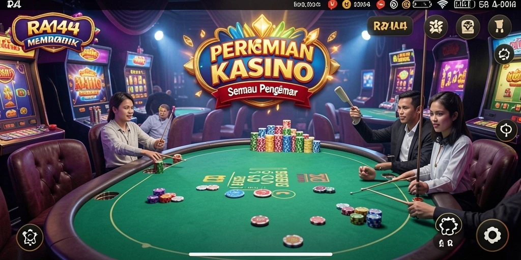 Tampilan gameplay seru dan interaktif dari RR44.