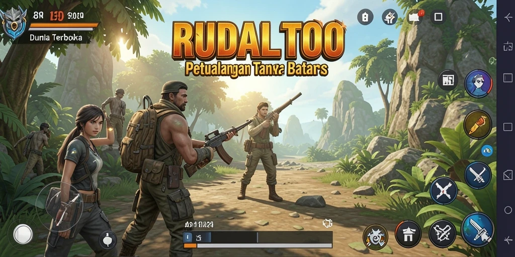 Gameplay mendebarkan di dunia terbuka RUDALTOTO.