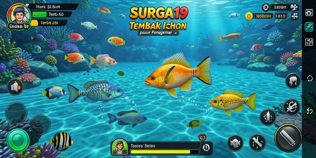 Gameplay seru di SURGA19 dengan aksi tembak ikan yang menegangkan.