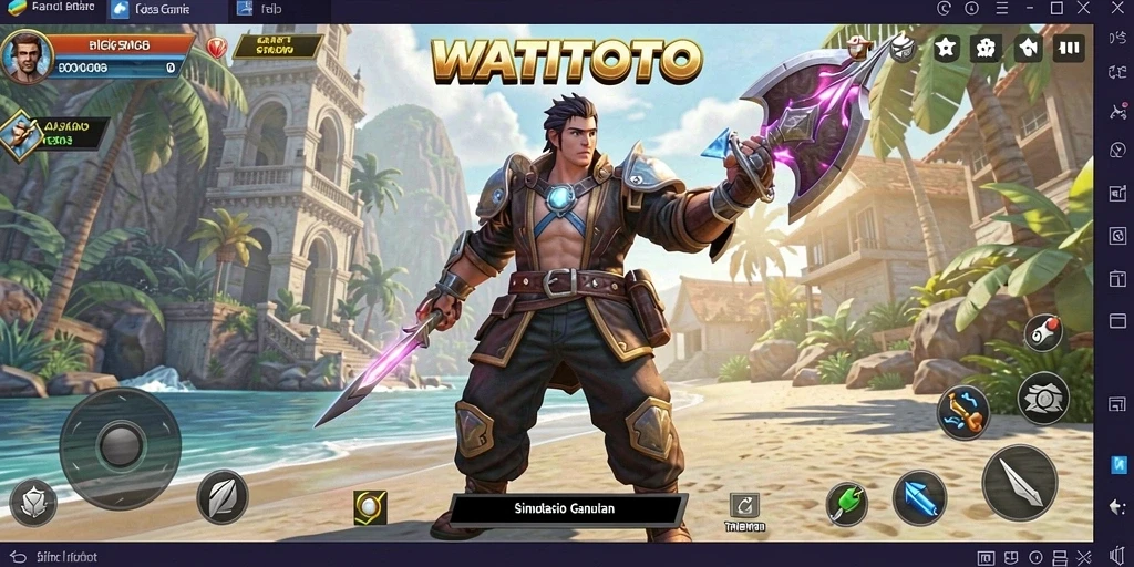 Tampilan menarik dari gameplay WATITOTO yang menunjukkan simulasi interaktif.