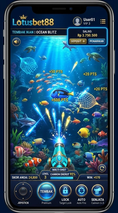 Pengalaman pengguna yang menyenangkan di aplikasi lotusbet88.